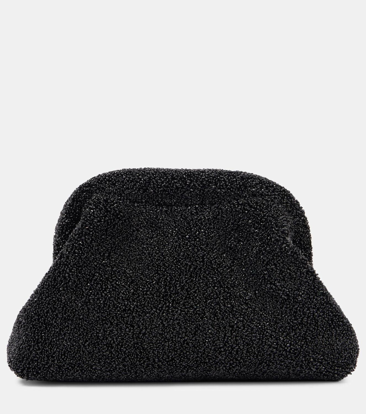 the row ザロウ　mira clutch クラッチバッグ　バッグ　ラフィア The Row Mira raffia-effect clutch The Row