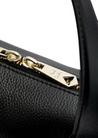 Paul Smith Striped Grained Leather Briefcase - Black - One Size