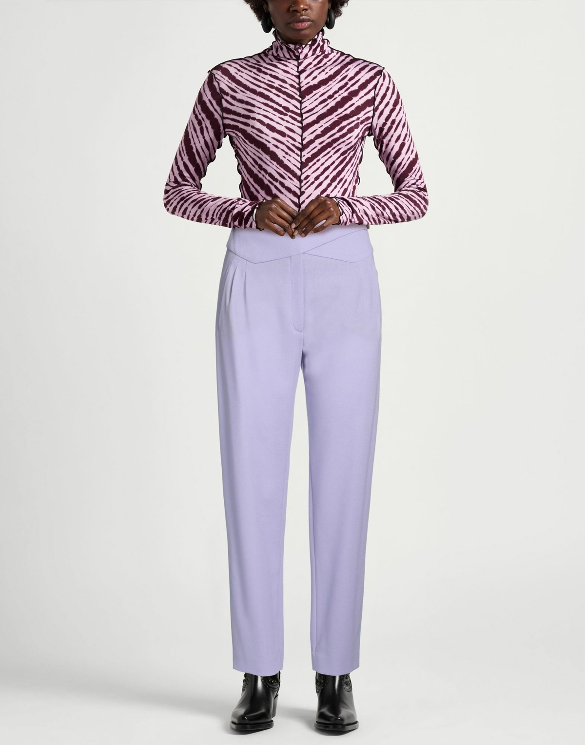 Blazé Milano Womens Pants Lilac