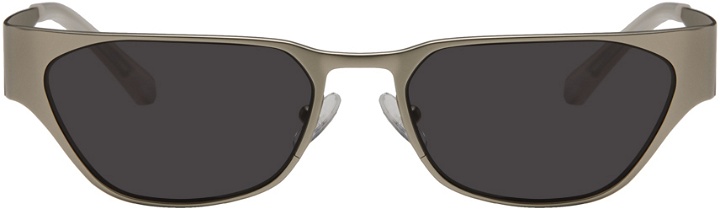 Photo: A BETTER FEELING Silver Echino Sunglasses
