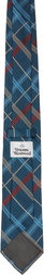 Vivienne Westwood Blue 8.5cm Check Tie