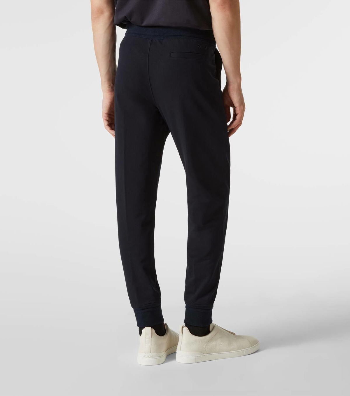Zegna Cotton-blend jersey sweatpants