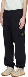 Stone Island Black 3100048 Stretch Nylon Tech Fleece Sweatpants