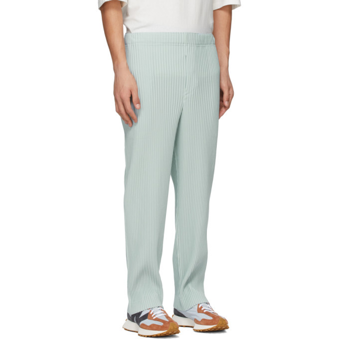 Homme Plisse Issey Miyake Blue Monthly Color February Trousers