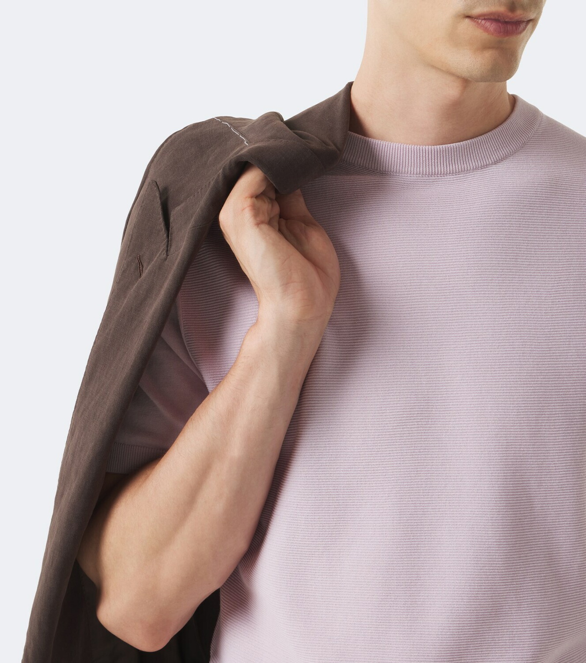 Canali Cotton and silk sweater