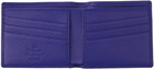 Vivienne Westwood Blue Leather Bifold Wallet