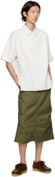 Maharishi White Asymmetric Shirt