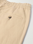 Paul Smith - Straight-Leg Linen Drawstring Trousers - Neutrals