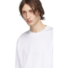 Dsquared2 White Stud Fit Long Sleeve T-Shirt