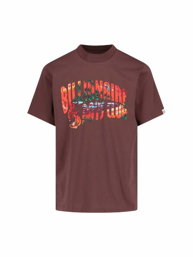 Photo: Billionaire tropical Island Fill Arch T-shirt