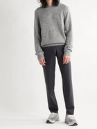 A.P.C. - Wool and Cashmere-Blend Sweater - Gray