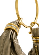 Chloe Bracelet Metallic-leather top Handle bag - Metallic Silver - One Size