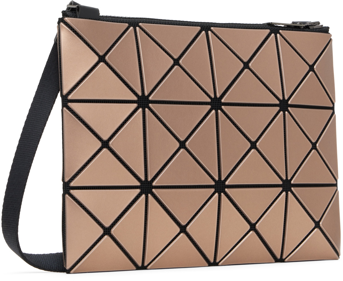 BAO BAO ISSEY MIYAKE Brown Lucent Metallic Bag Bao Bao Issey Miyake