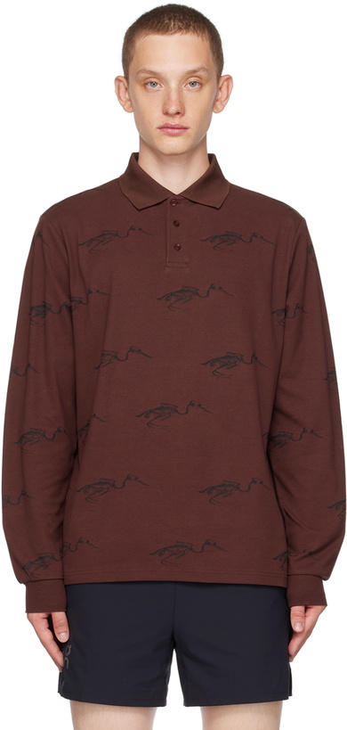 Photo: Manors Golf Brown Birdie Polo