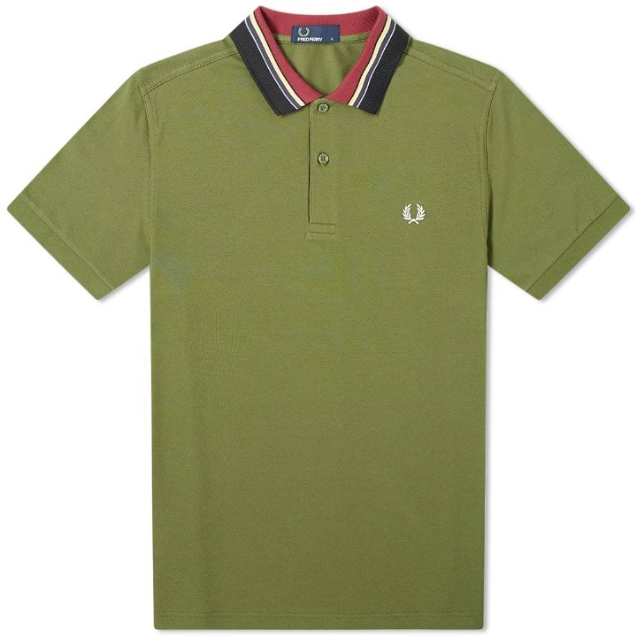 Photo: Fred Perry Authentic Stripe Collar Polo