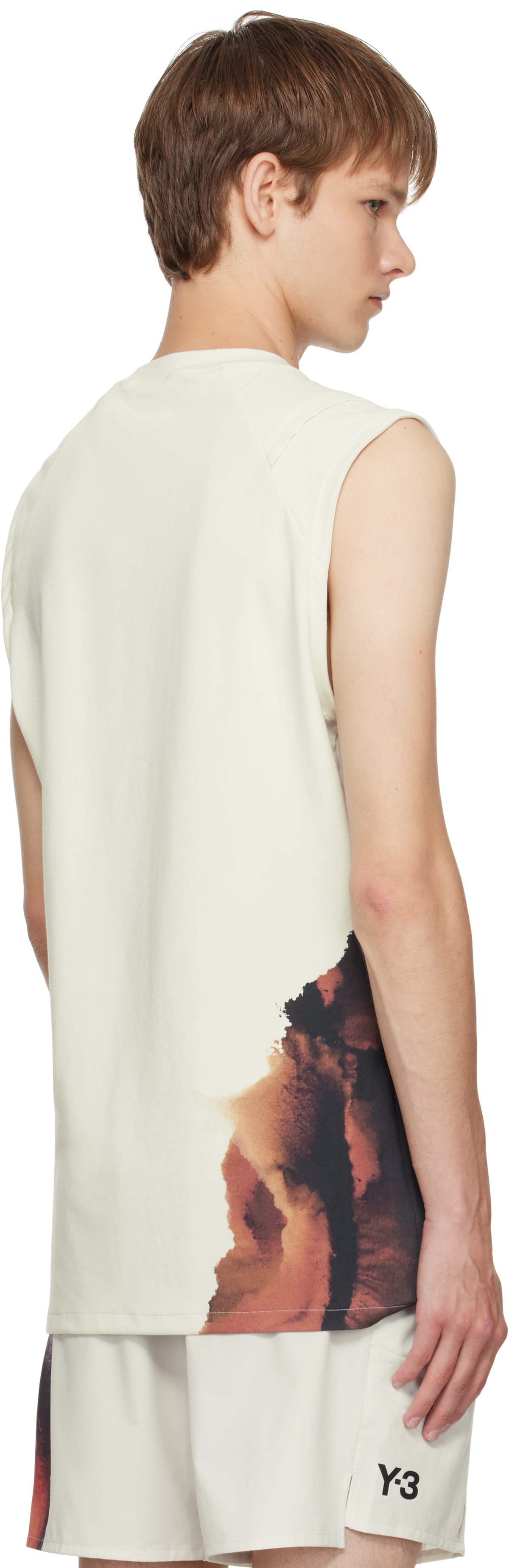 Y-3 Gray US Open Tennis Pro Tank Top