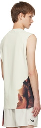 Y-3 Gray US Open Tennis Pro Tank Top