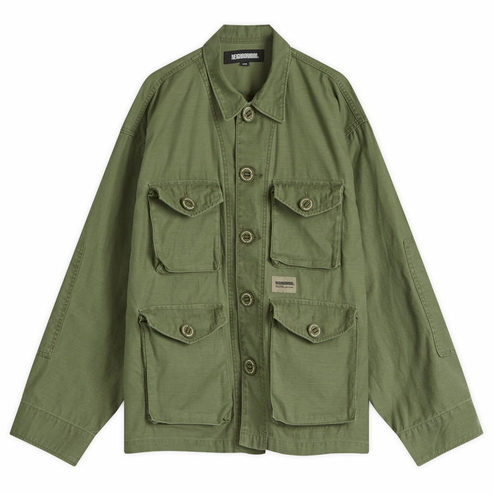 Photo: Neighborhood Men's BDU Shirt in Olive Drab