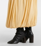 Lemaire Glove leather ankle boots