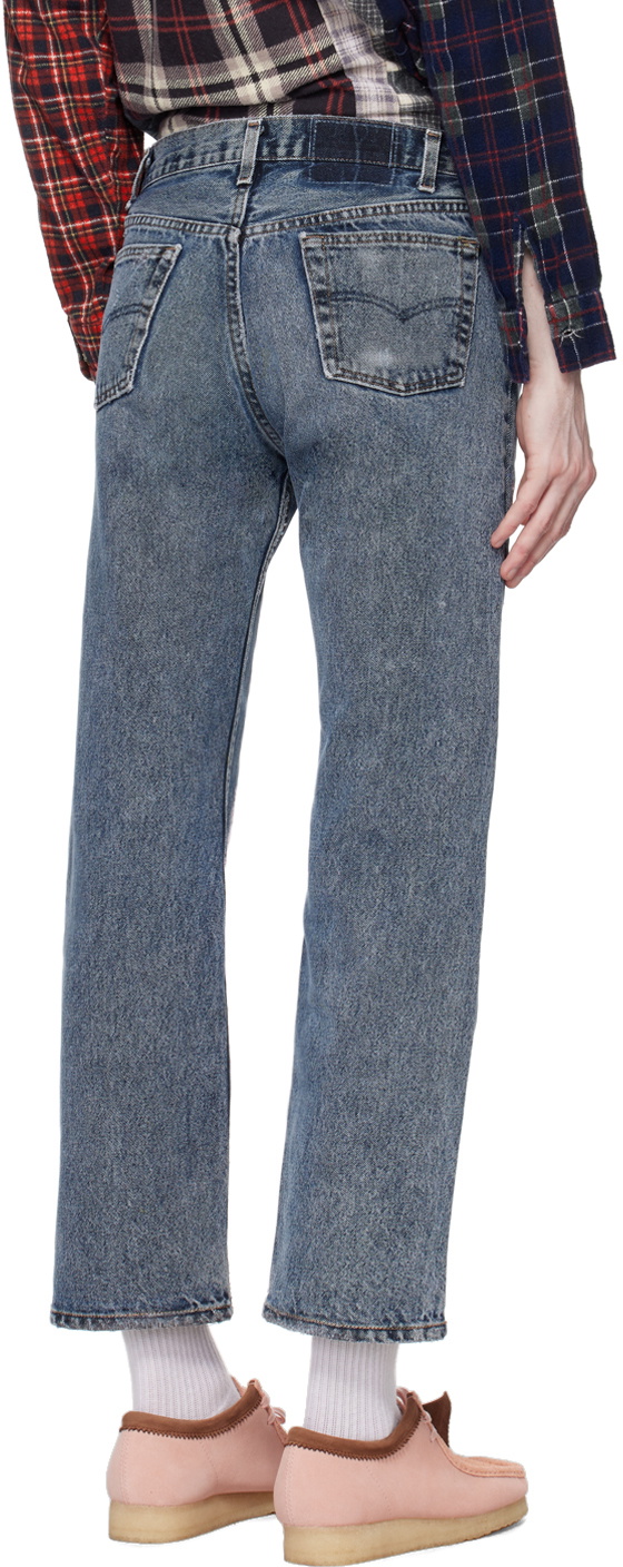 NOMA t.d. Blue Embroidered Jeans