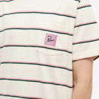 By Parra Men's Striper Pocket Logo T-Shirt in Pink
