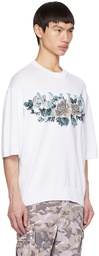 AMIRI White Floral T-Shirt