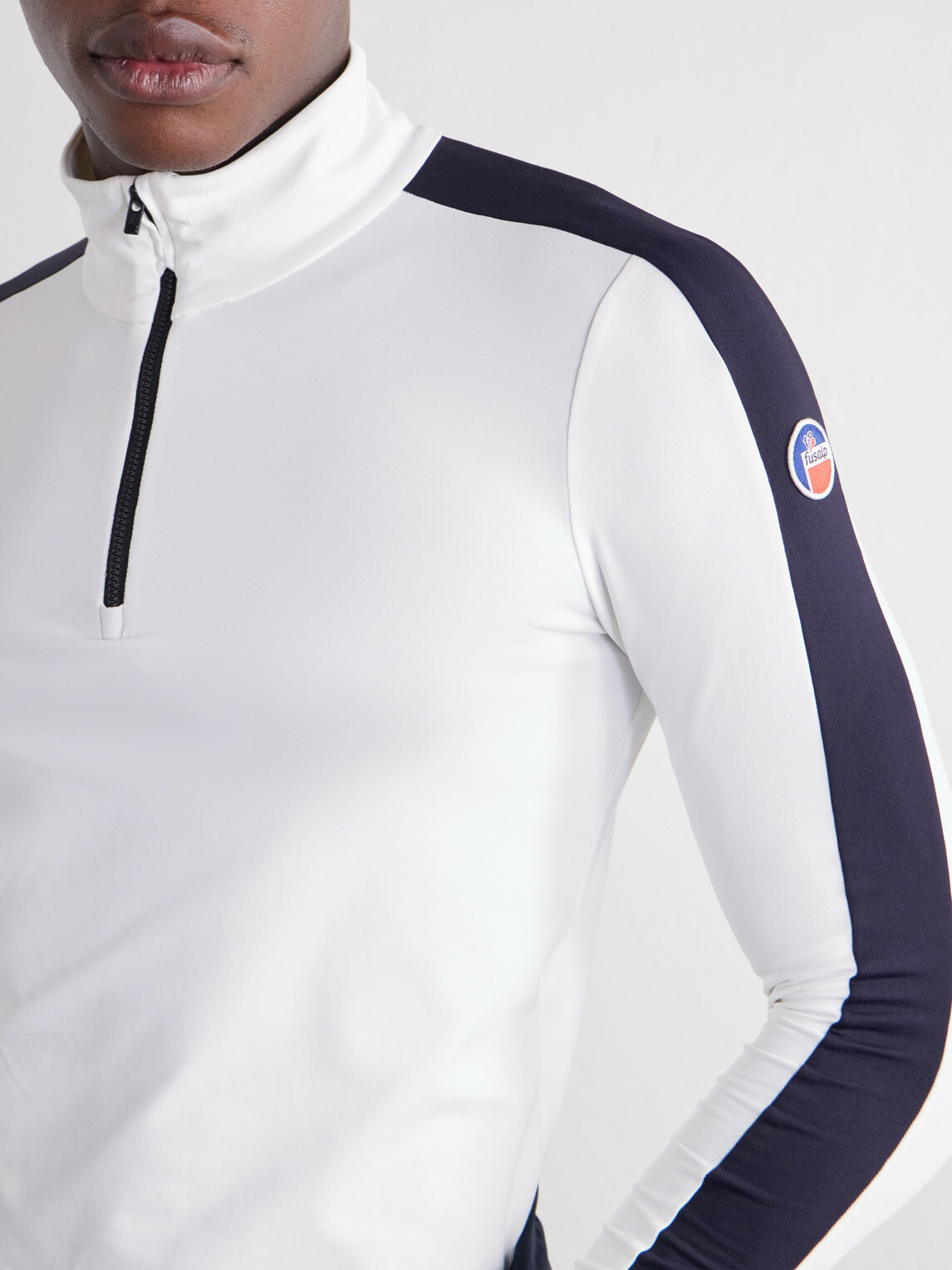 Fusalp - Alpille IV Tech Stretch-Jersey Half-Zip Ski Base Layer - White
