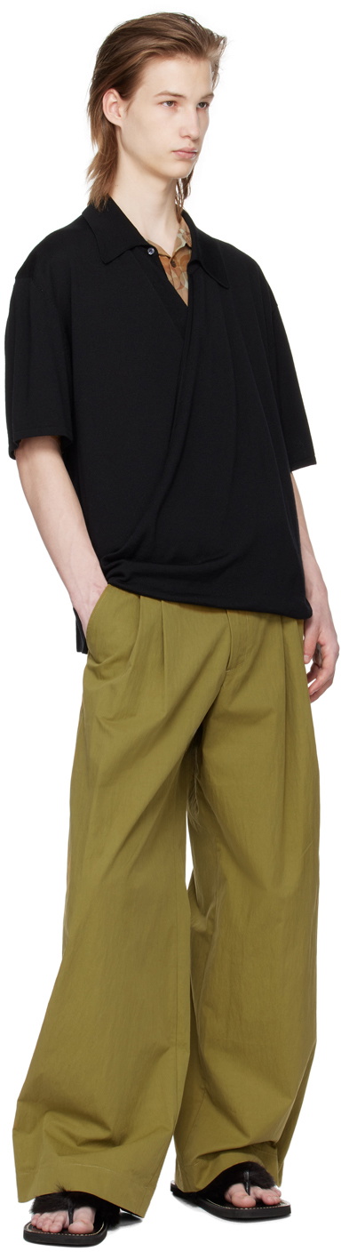 T/SEHNE SSENSE Exclusive Black Polo
