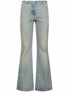 COURREGES Relaxed Denim Bootcut Pants