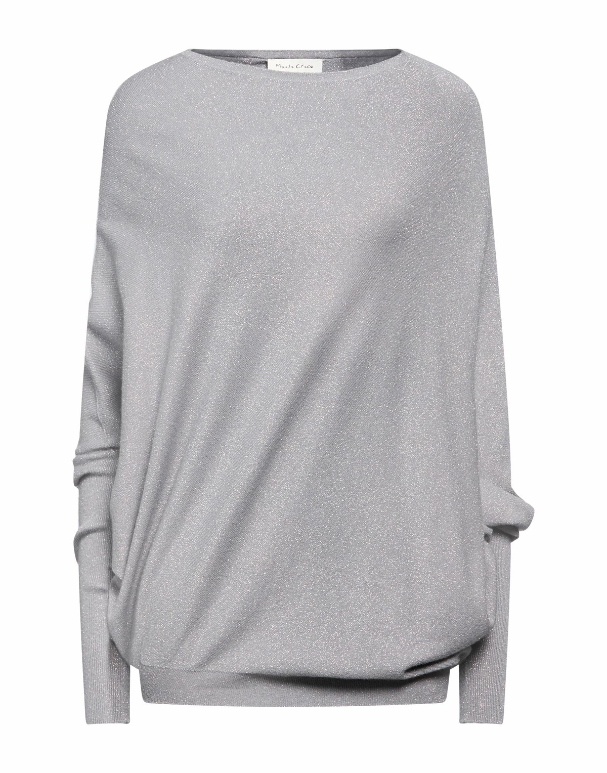 Manila Grace Womens Sweater in Grey
