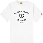 Human Made Men's Military Logo T-Shirt in White