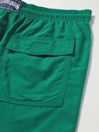 Vilebrequin - Moorea Mid-Length Recycled Swim Shorts - Green