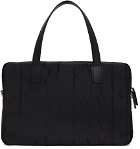 Valentino Garavani Black Nylon 'VLTN' Duffle Bag