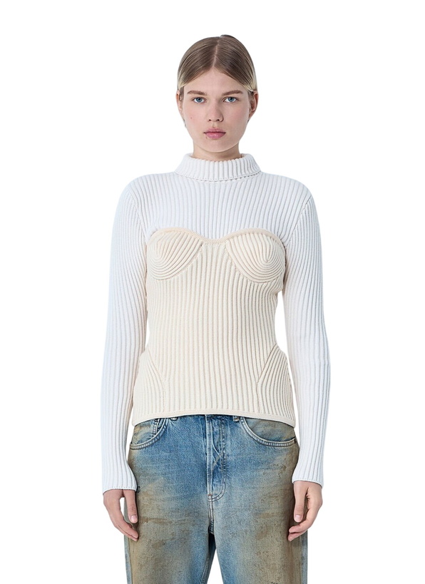 Photo: Jean Paul Gaultier Ribbed Wool Sweater