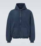 A.Presse Vintage cotton zip-up hoodie