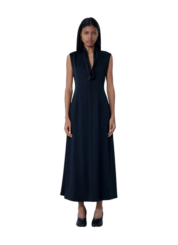 Photo: Jil Sander V-Neck Midi Dress