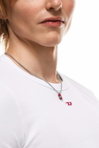 Diesel Stainless steel pendant necklace - Necklaces - Unisex - Silver