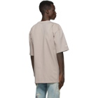 Heron Preston Taupe and Yellow Herons T-Shirt