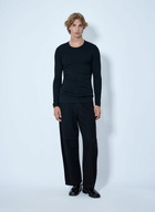Lemaire Long Sleeve Ribbed Tee