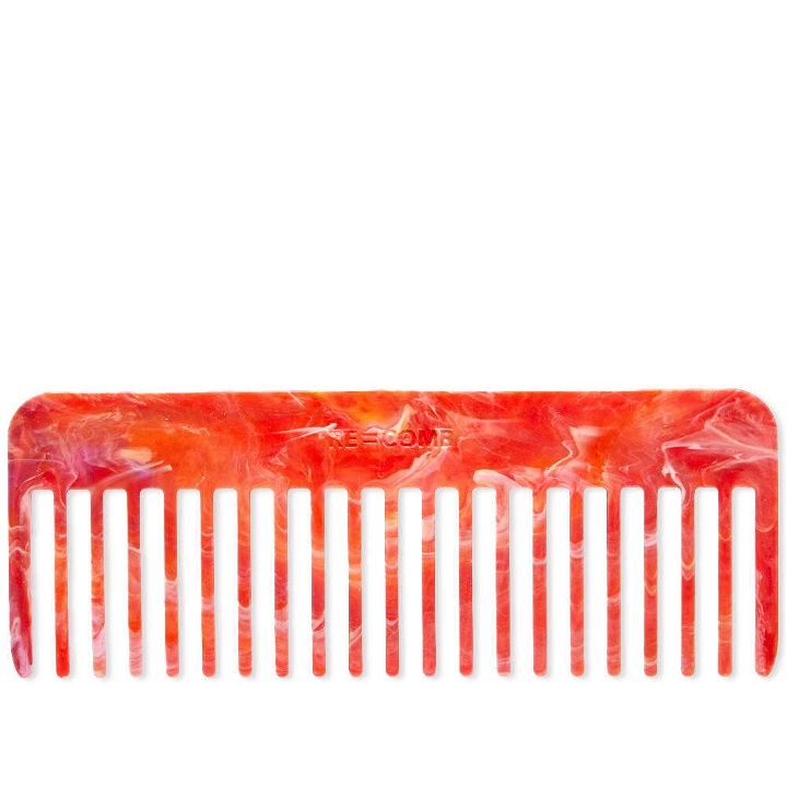 Photo: Re=Comb Recycled Plastic Hair Comb in Anemone