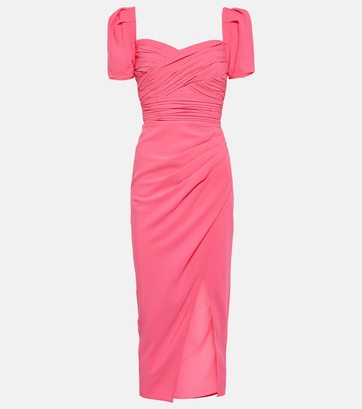 knee length dresses for ladies Self-Portrait Diamant Crepe Midi Dress  High-End Hire
