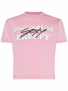 DSQUARED2 - Preppy Printed Cotton T-shirt