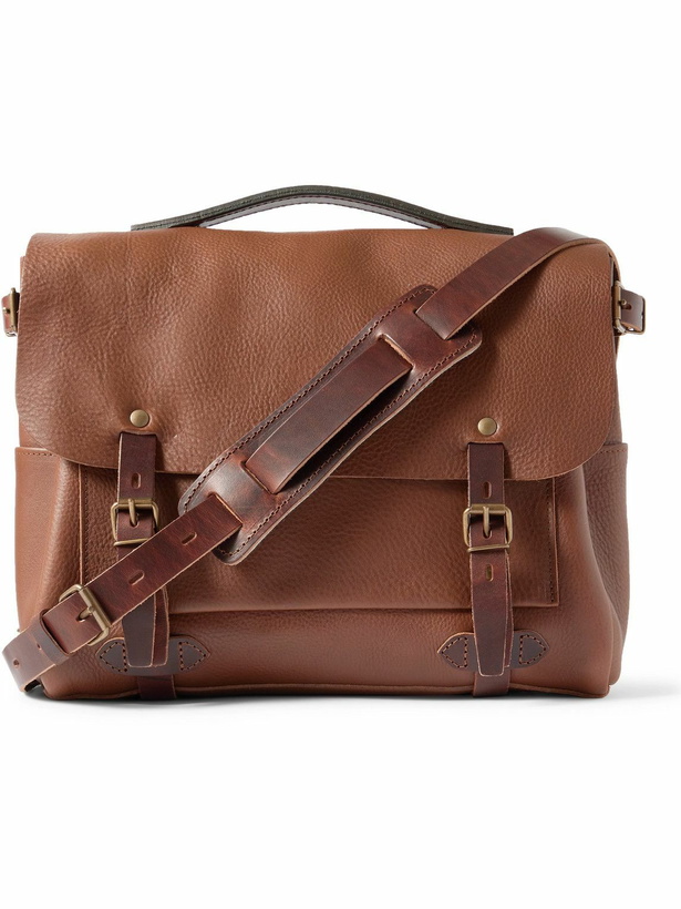 Photo: Bleu de Chauffe - Eclair Full-Grain Leather Messenger Bag