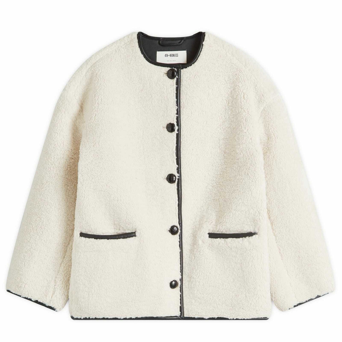 4th & Reckless Women's Yanis Jacket in Cream