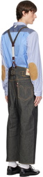 Junya Watanabe Black Levi's Edition Suspender Jeans