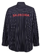 BALENCIAGA - Striped Cotton Shirt