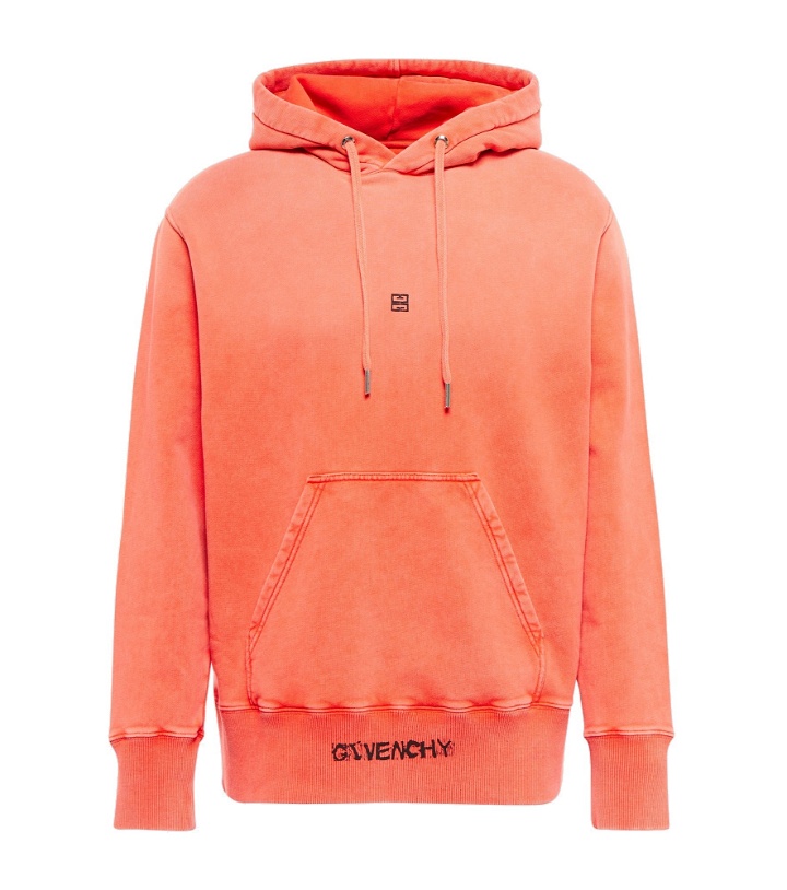 Photo: Givenchy - Cotton jersey hoodie