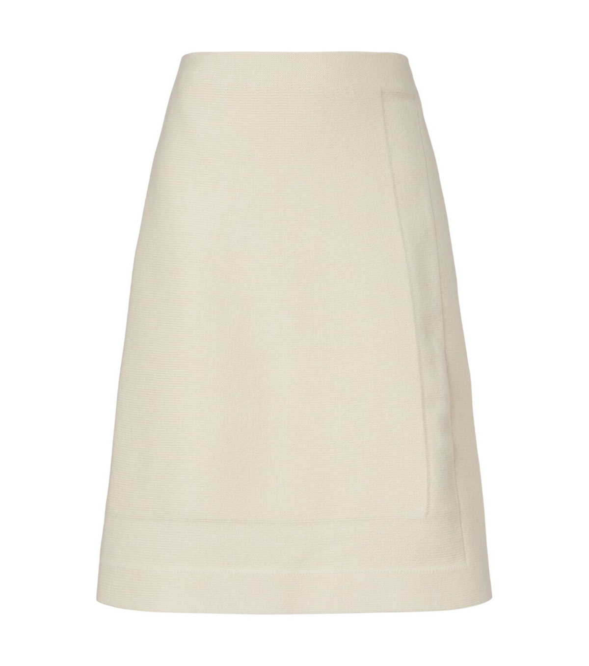 Jil Sander Off-White Pleated Midi Skirt Jil Sander