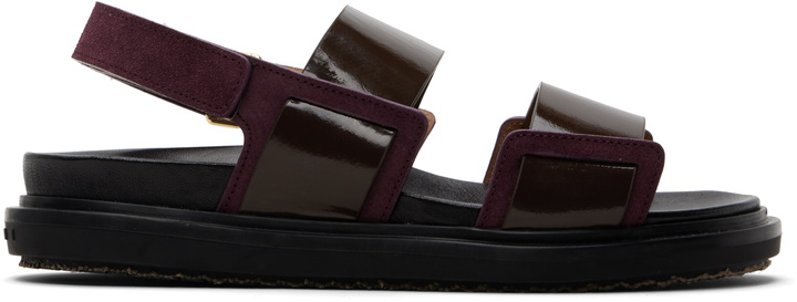 Photo: Marni Brown & Burgundy Fussbett Sandals