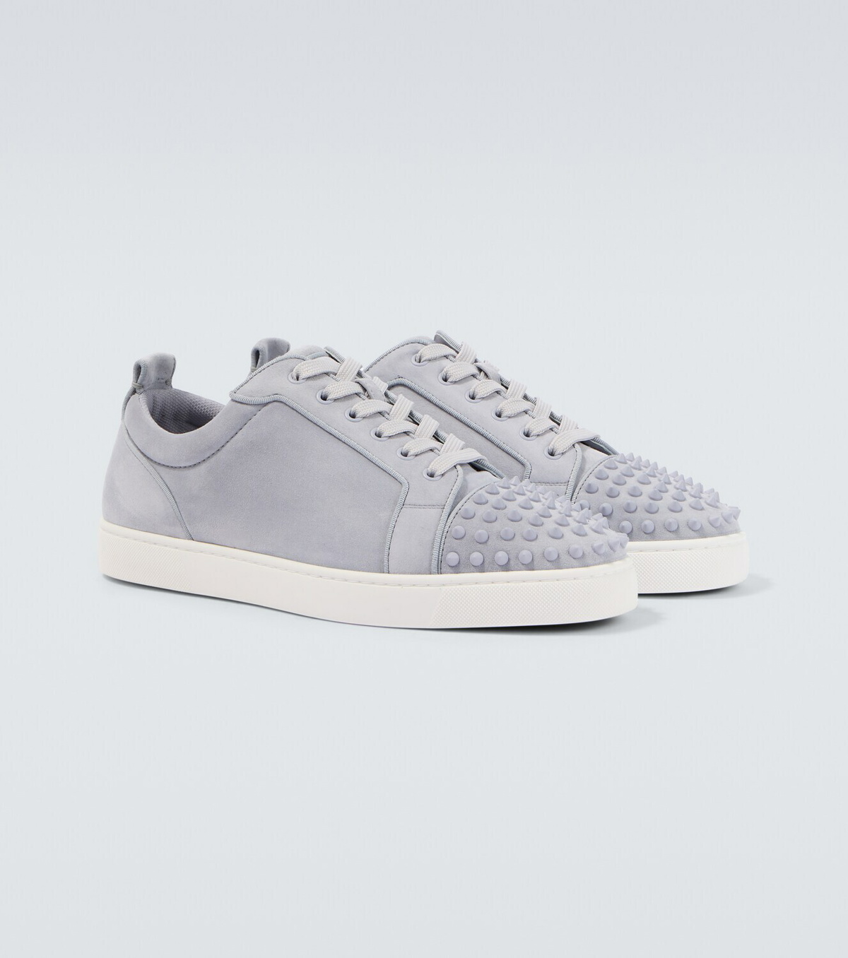 Christian Louboutin Louis Junior Spikes suede sneakers